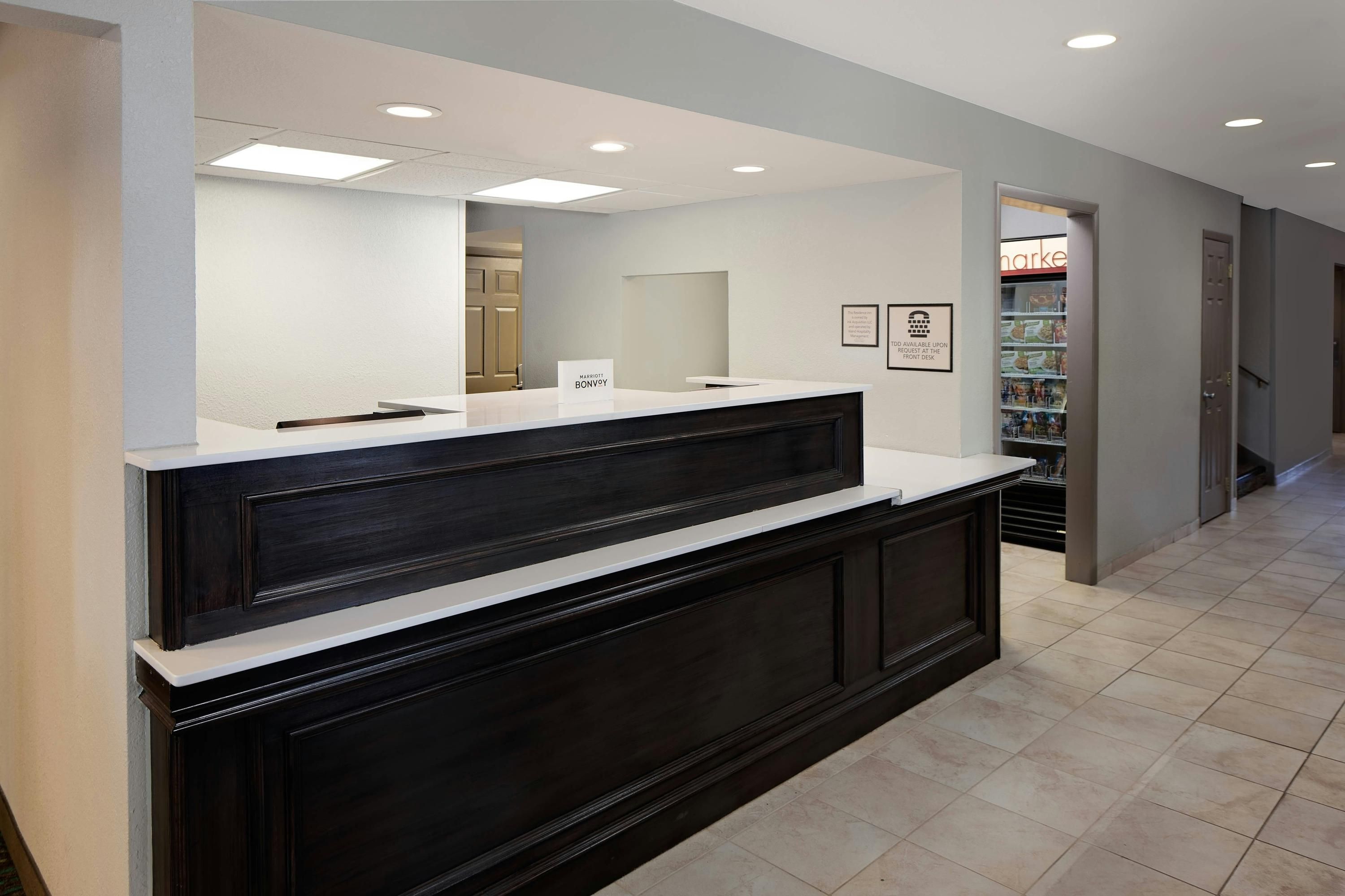 Front desk