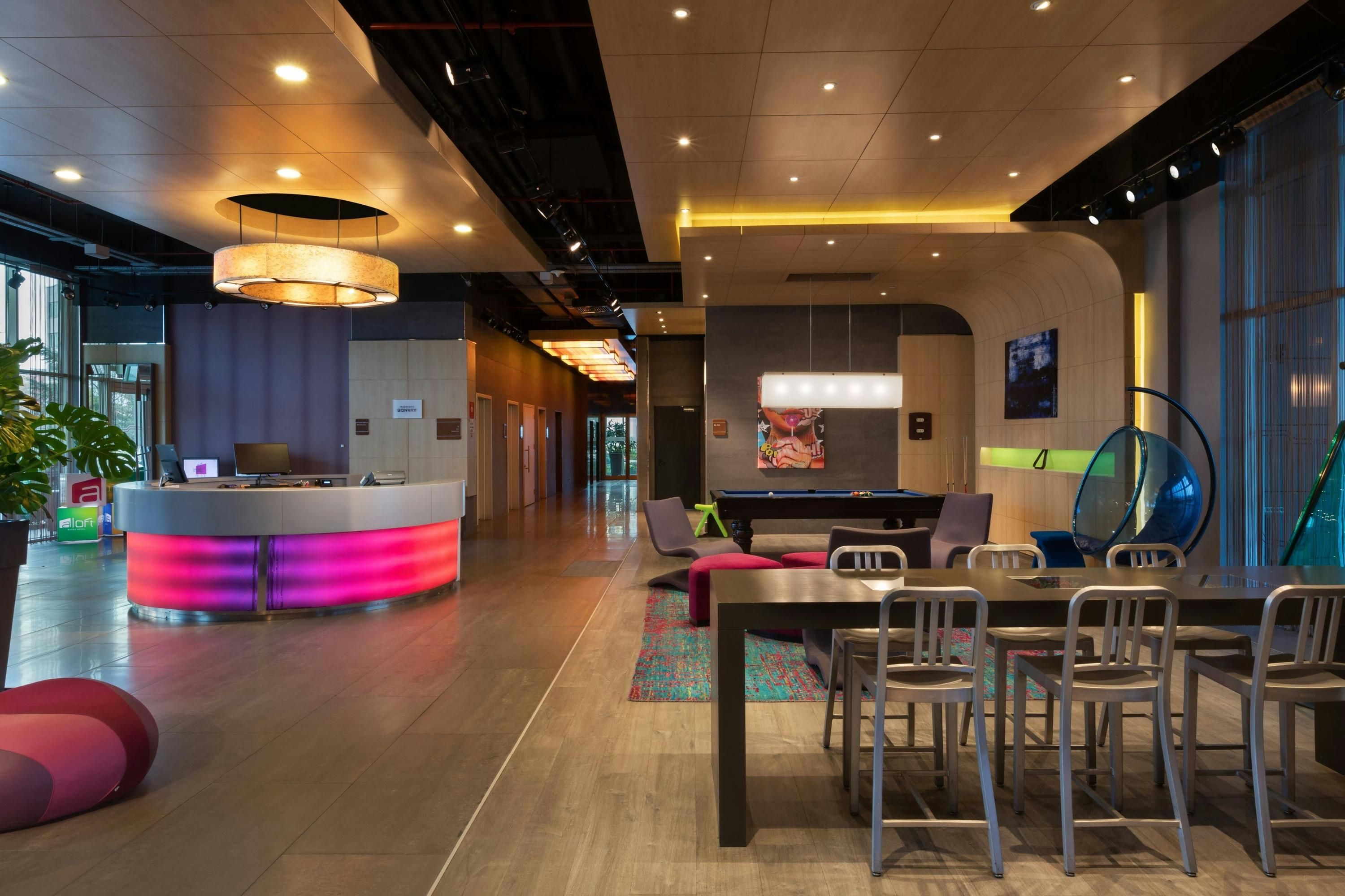 Front desk