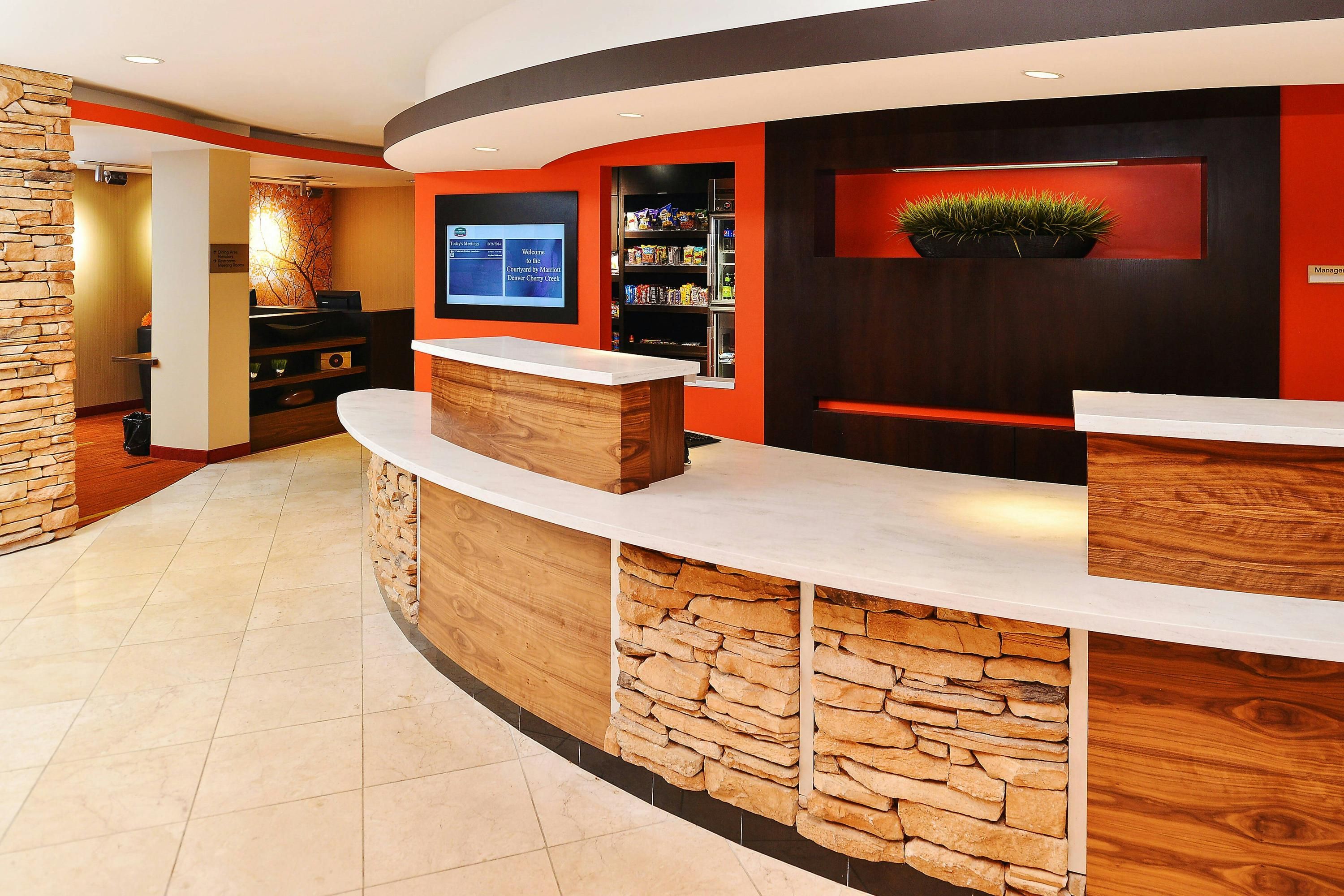 Front desk