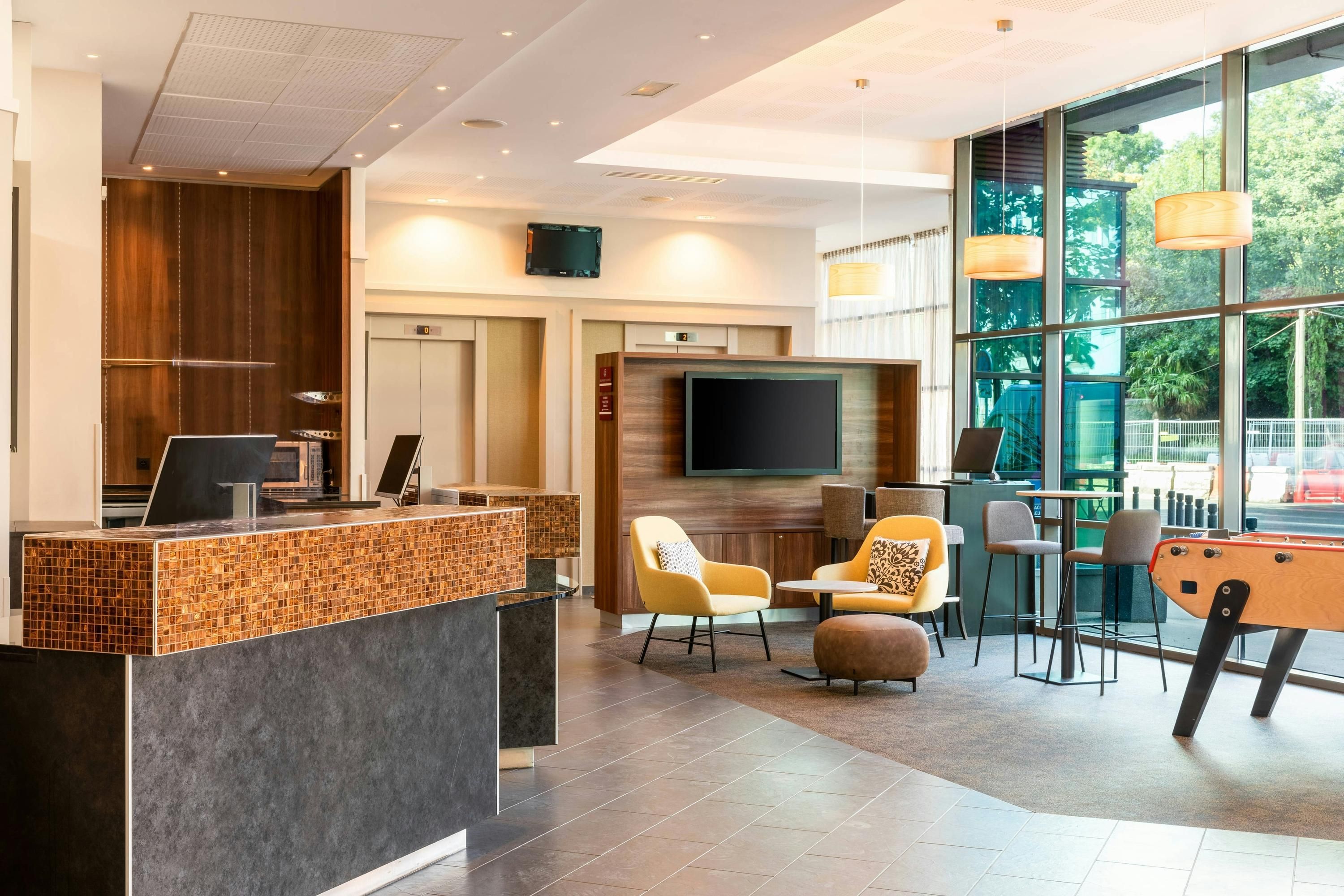 Front desk