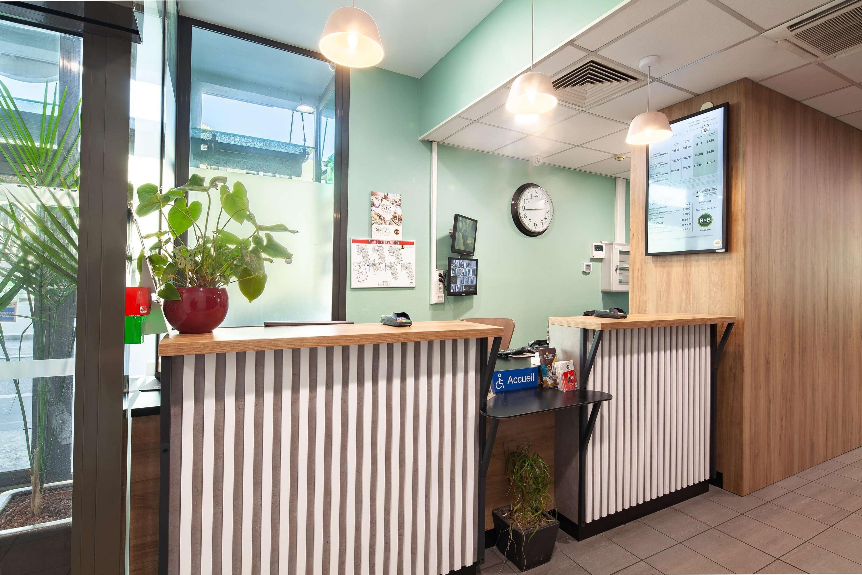 Front desk