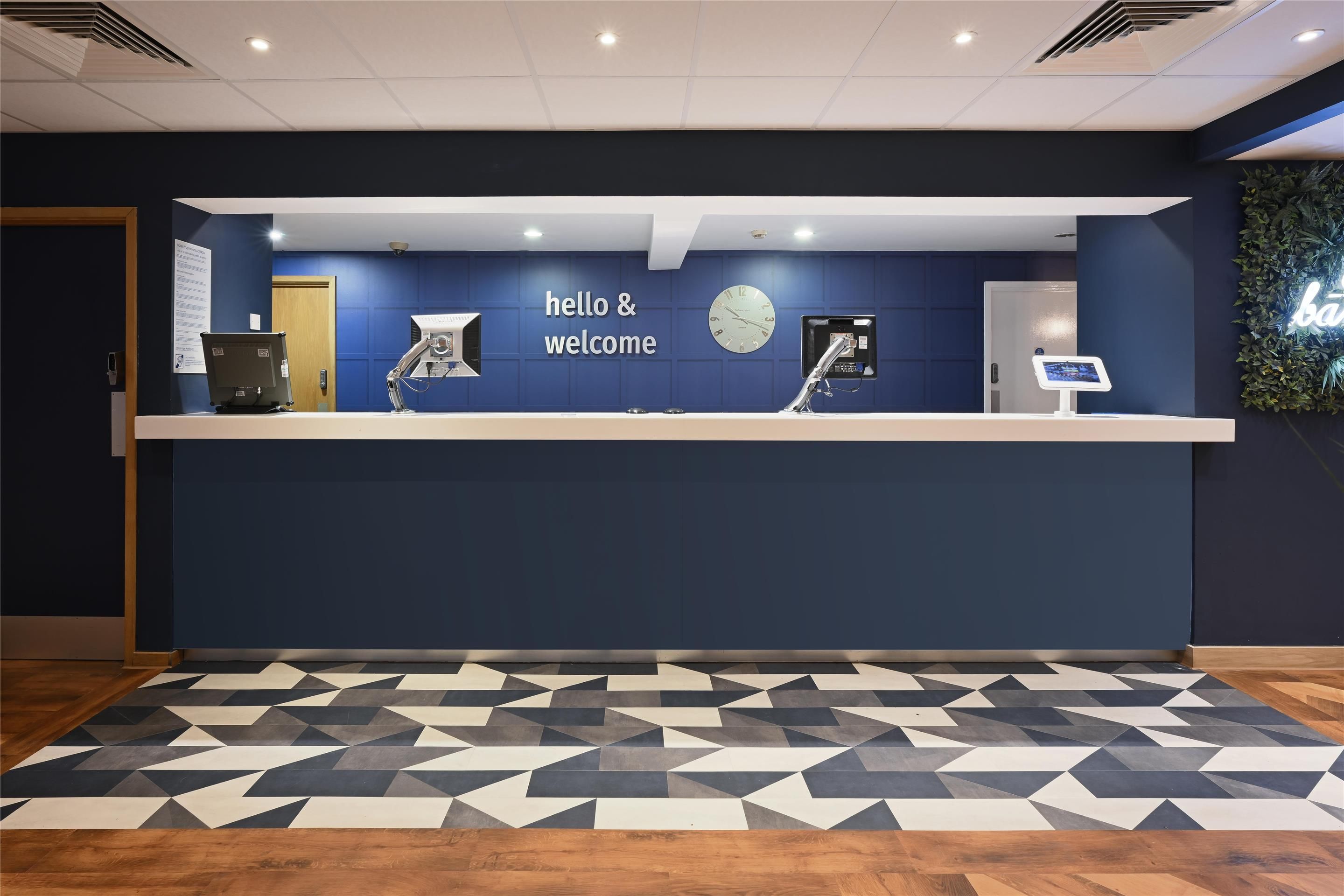 Front desk