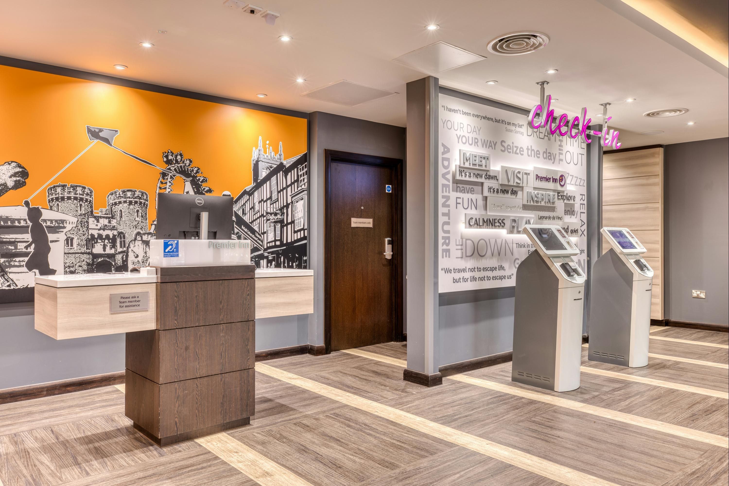 Front desk