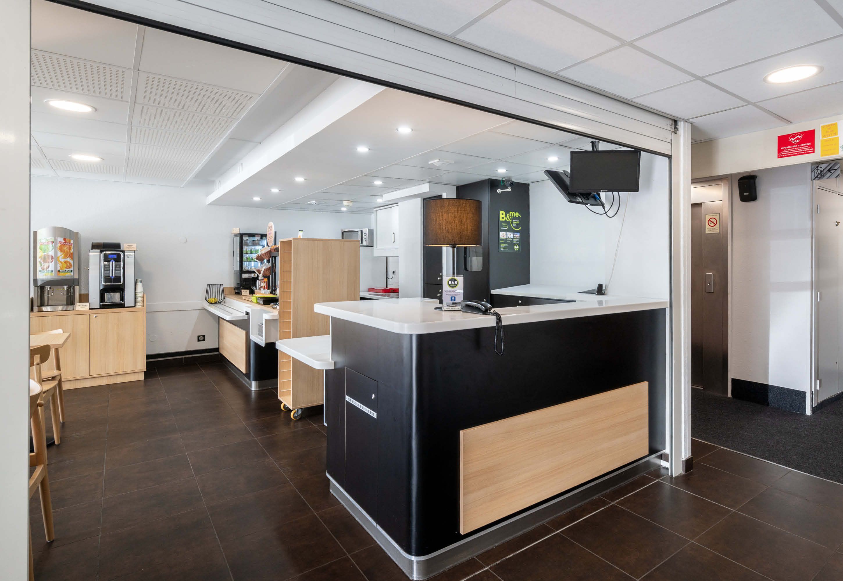 Front desk