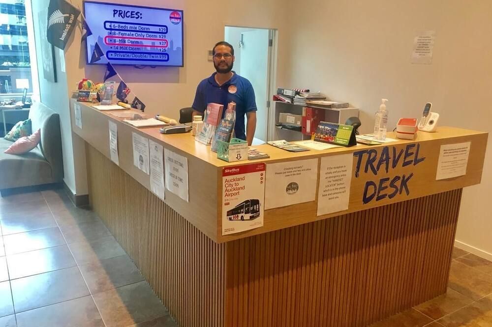 Front desk