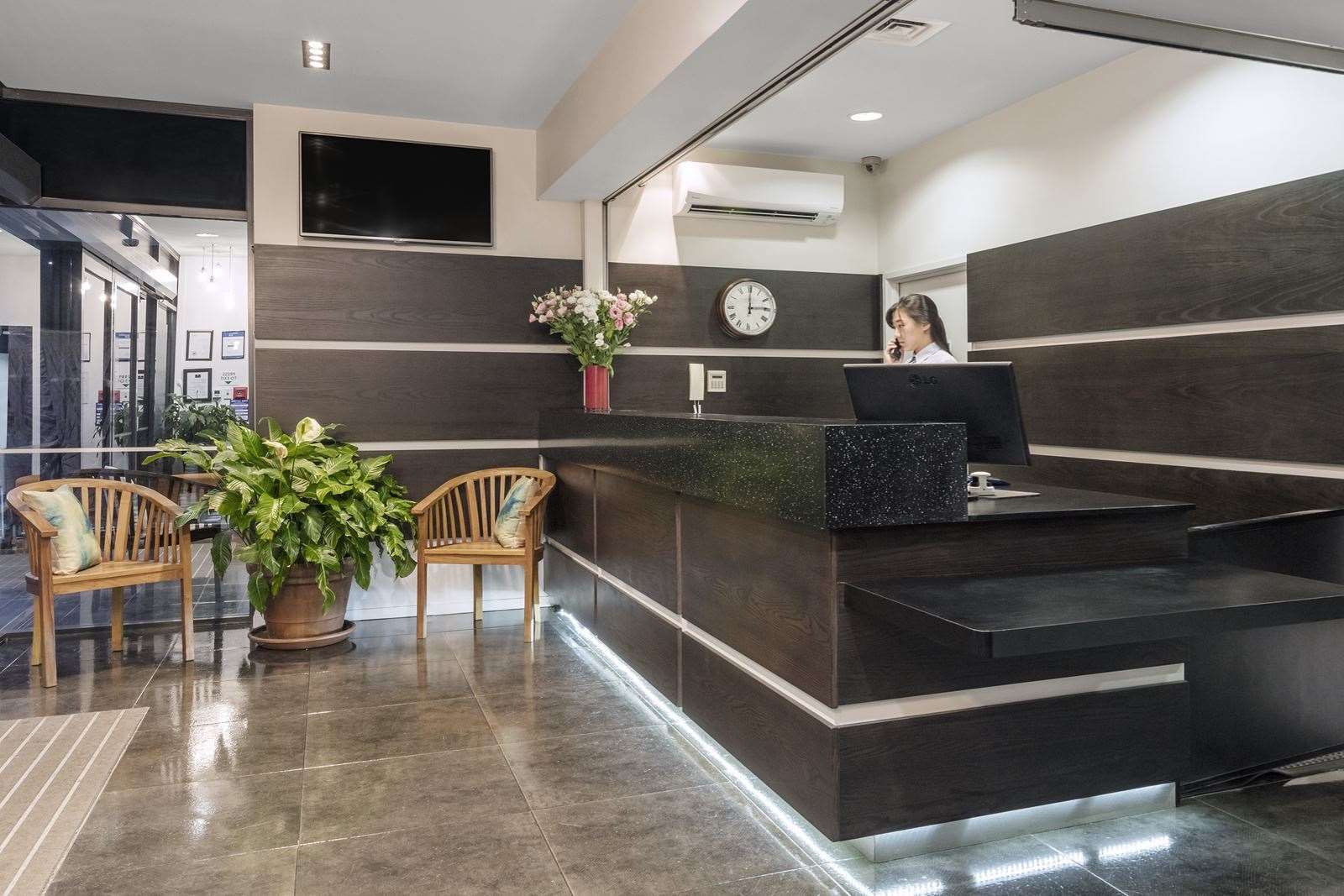 Front desk