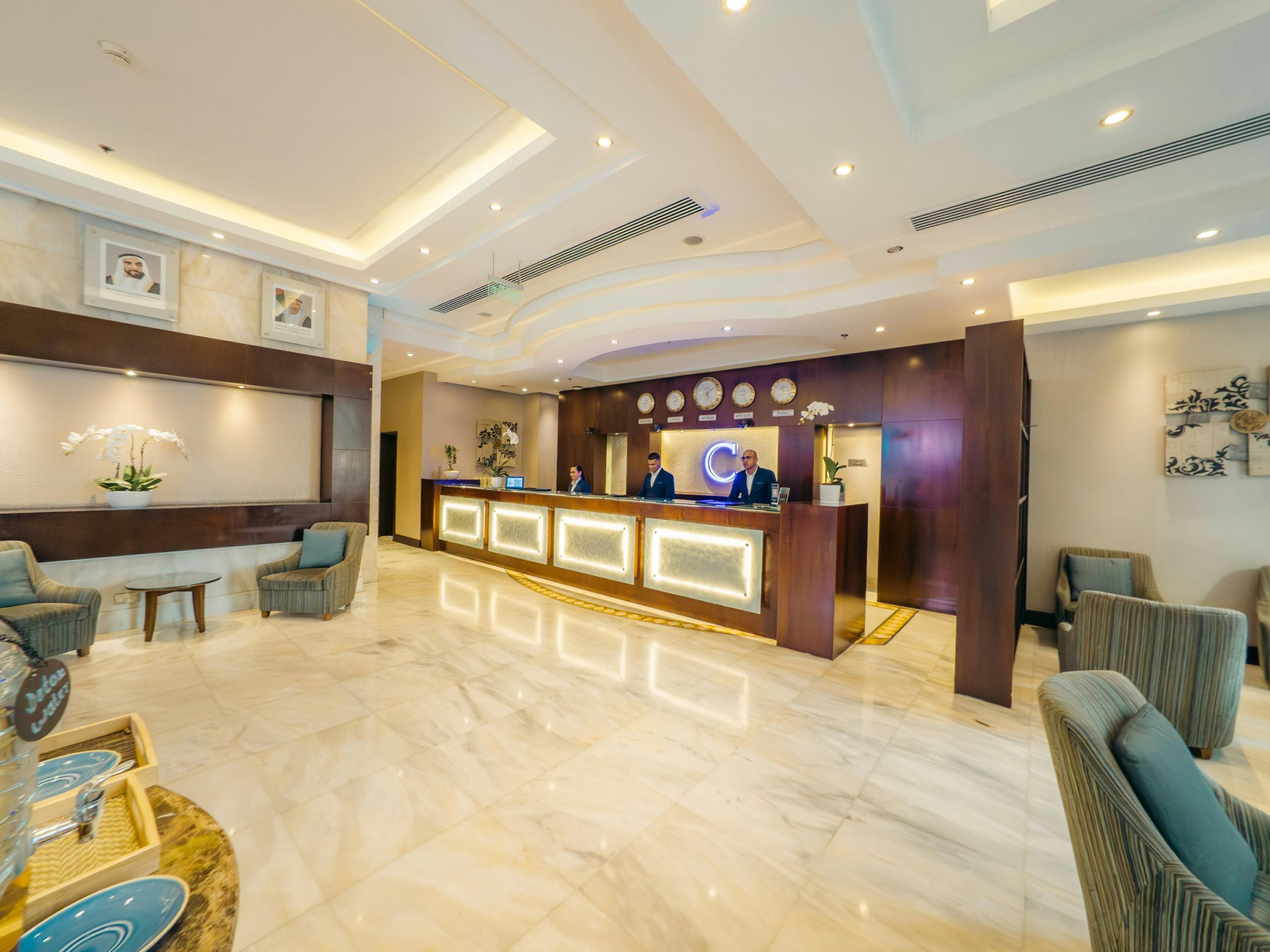 Front desk