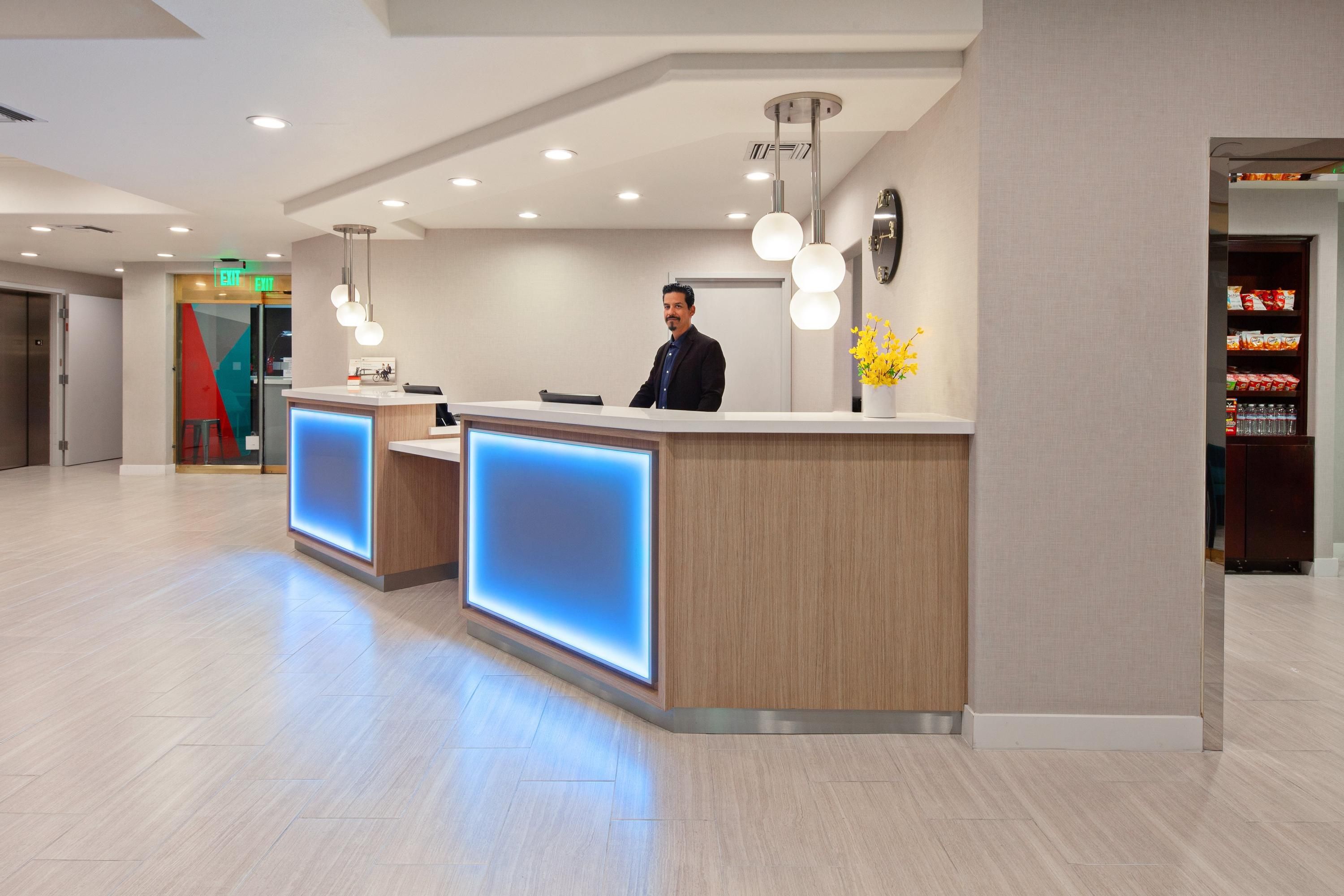 Front desk