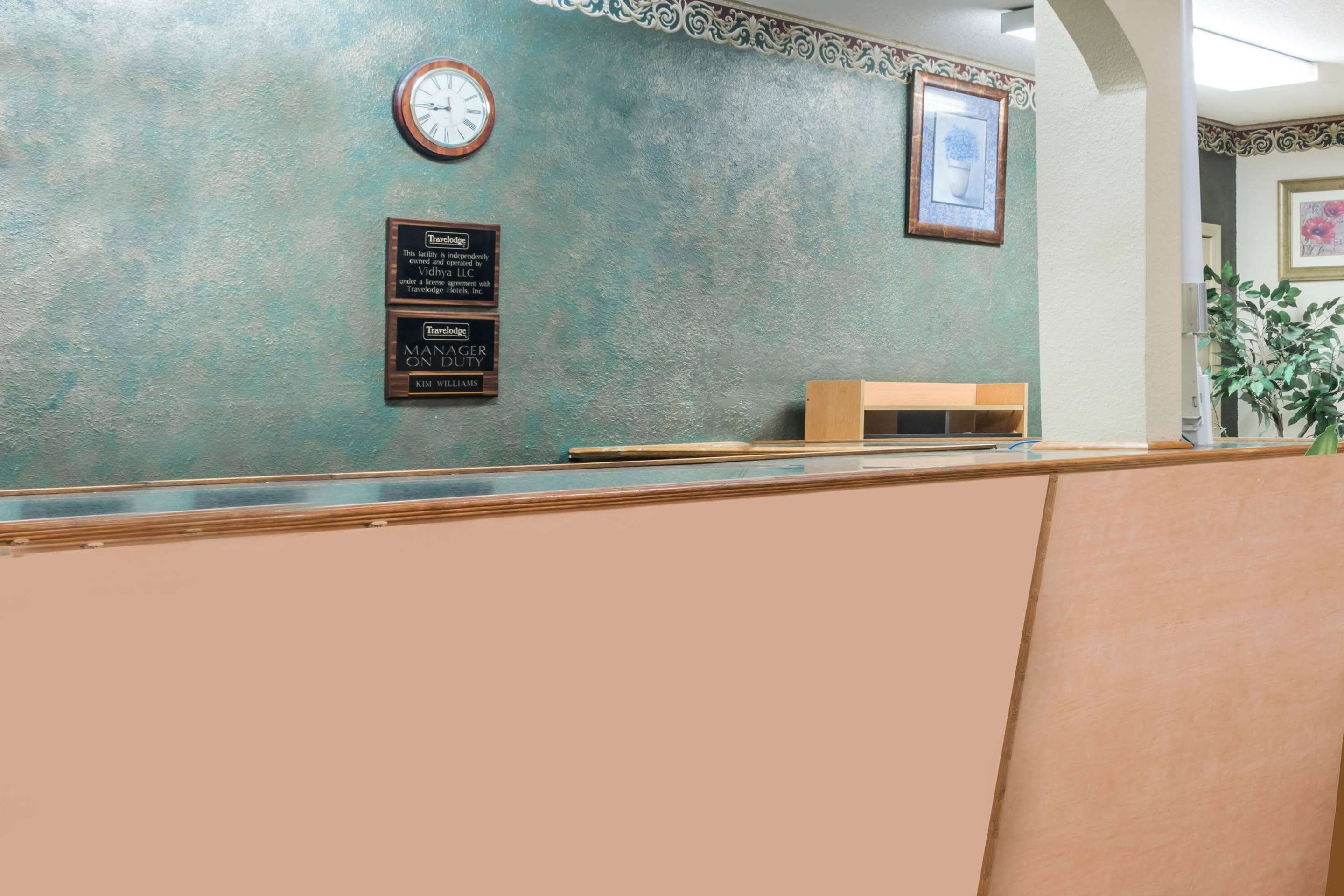 Front desk