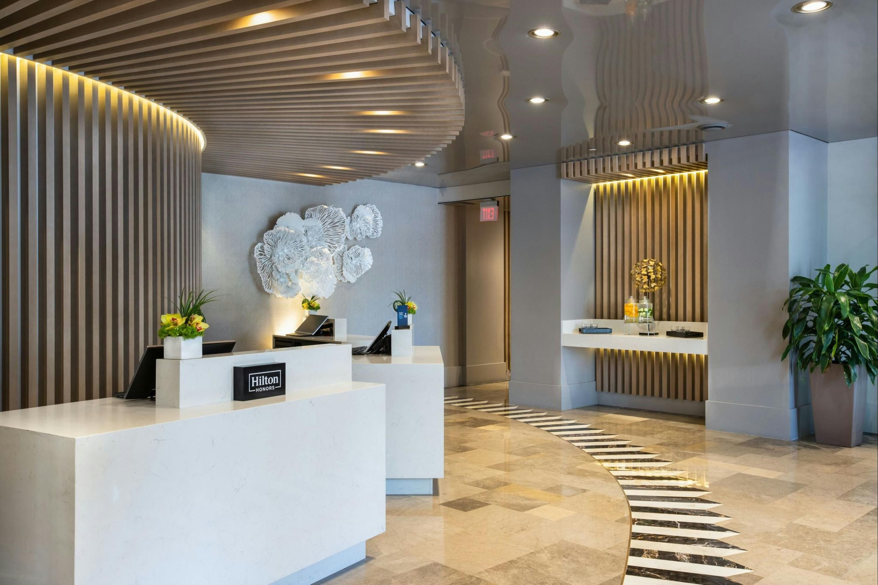 Front desk