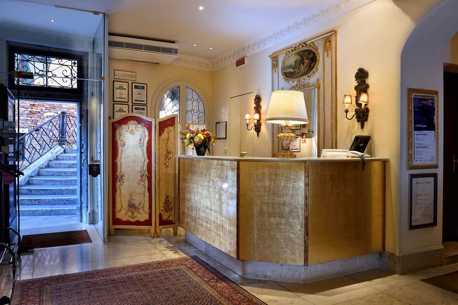 Front desk