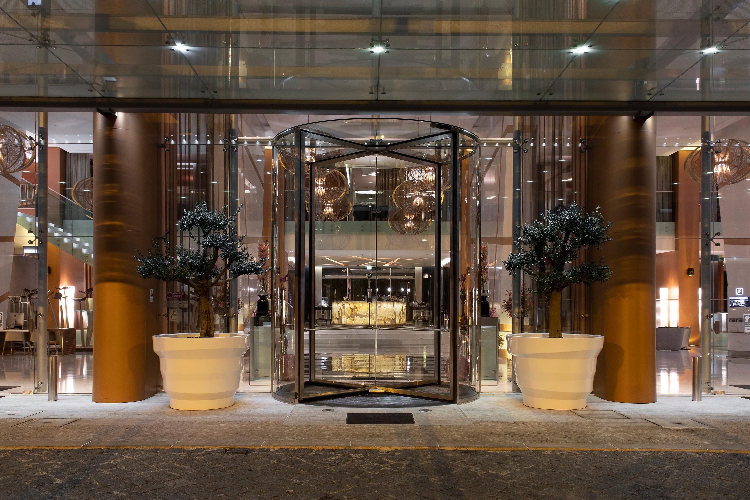 Hotel entrance