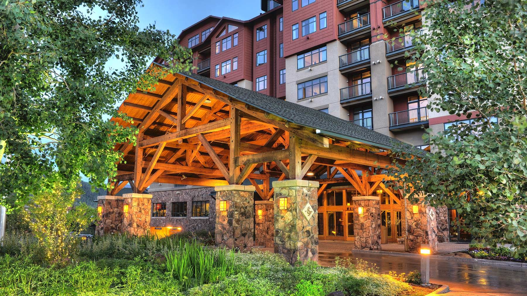 Hotel entrance